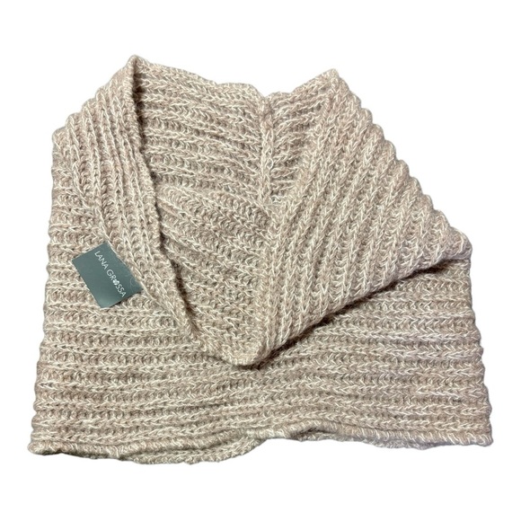 LANA GROSSA Silkhair Paillettes Mohair Infinity Scarf - Picture 4 of 6